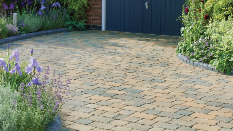 Applesby Antique Burnt Ochre Driveway