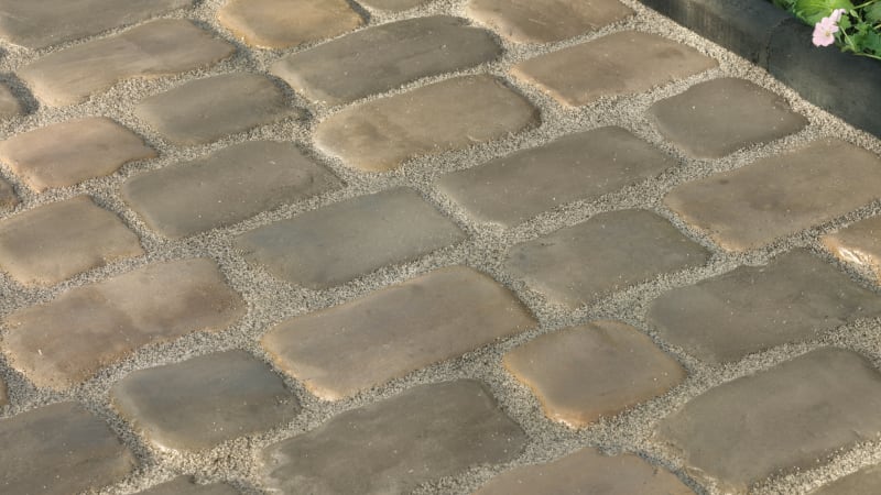 Stonemarket Millstone Driveway Setts in Bruges and Alscae