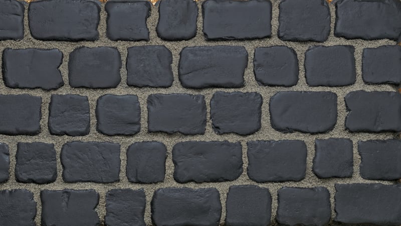 Millstone Driveway Setts Vienna Grey Black Paving Blocks