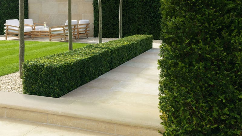 Namera Limestone Garden Paving Steps TALA SAND Colour